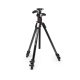 Manfrotto 055 kit karbon 3 szekciós állvány + 3D fej + MOVE (fekete)