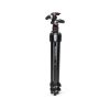Manfrotto 055 kit karbon 3 szekciós állvány + 3D fej + MOVE (fekete)