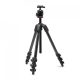 Manfrotto 055 kit karbon 4 szekciós állvány + gömbfej Arca Swiss (matt fekete)
