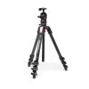 Manfrotto 055 kit karbon 4 szekciós állvány + gömbfej + MOVE (fekete)