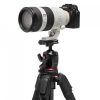 Manfrotto 055 kit alu 3 szekciós állvány + gömbfej Arca Swiss (matt fekete)