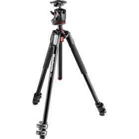   Manfrotto 190XPRO Alumínium 3 szekciós állvány horizizontális oszloppal +gömbfej (171cm)