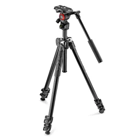   Manfrotto 290 Light Alumínium Állvány + Befree live fluid video fej (146cm)