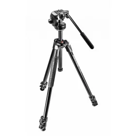   Manfrotto 290 Xtra Alumínium 3 szekciós Kameraállvány + fluid fej (170cm)