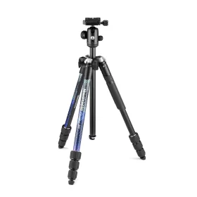   Manfrotto Element MII Alumínium Kamera Állvány , 4 szekció, gömbfej - Kék (160cm)