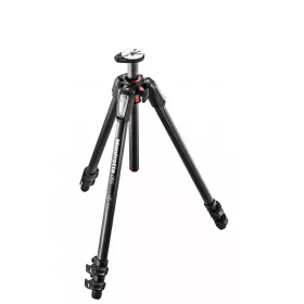   Manfrotto 055 Carbon Fiber 3 szekciós állvány, horizontális oszloppal (170cm)