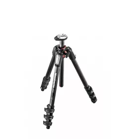   Manfrotto 055 Carbon Fiber 4 szekciós állvány, horizontális oszloppal