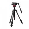 Manfrotto 502 fluid video fej lapos alappal + 055 video karbon állvány