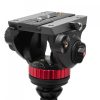 Manfrotto 502 fluid video fej lapos alappal + 055 video karbon állvány