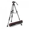 Manfrotto 504x fluid videó fej 645 fast alu ikerlábas állvánnyal