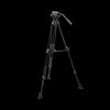 Manfrotto 504x fluid videó fej 645 fast alu ikerlábas állvánnyal