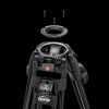 Manfrotto 504x fluid videó fej 645 fast alu ikerlábas állvánnyal