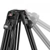Manfrotto 504x fluid videó fej 645 fast alu ikerlábas állvánnyal