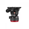 Manfrotto 504x fluid videó fej karbon ikerlábas állvánnyal, középterpesszel