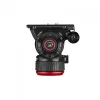 Manfrotto 504x fluid videó fej karbon ikerlábas állvánnyal, középterpesszel