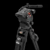 Manfrotto 526 Pro Video fej + 645 Fast Alu állvány, 2in1 terp. ikerláb