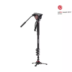   Manfrotto XPRO videó monopod, fluidtech talp mvh500ah fluid fej