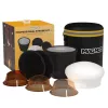 MagMod XL Professional Strobe Kit - profi rendszervaku fényformáló/színmódosító szett