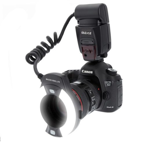 Meike MK-14EXT Canon makro vaku fény