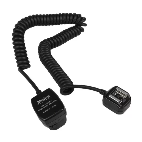 Meike TTL Vakupapucs hosszabbító kábel 50cm (OLYMPUS FL-CB05)