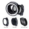 MEIKE Canon EF - Sony E Átalakító & Variábilis ND Drop-in Szűrő - beépített Filter