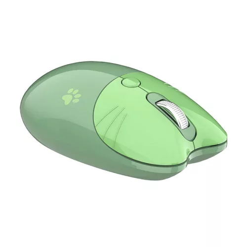 MOFII Vezeték Nélküli (Zöld) Egér Ergonomikus Kialakítással (M3DM Green)