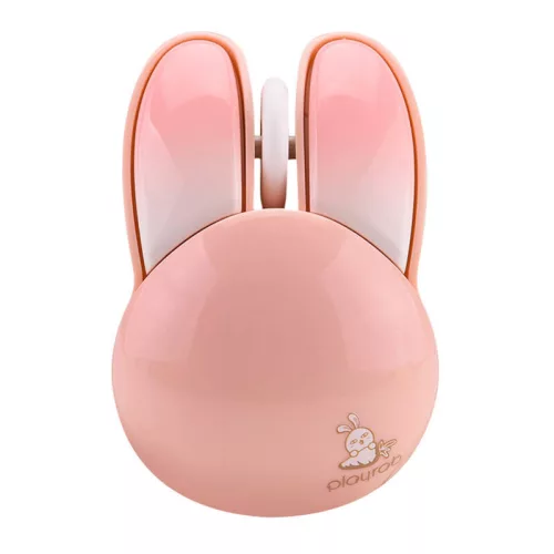 MOFII Vezeték Nélküli Bluetooth Nyúl Egér (Fehér) -Rózsaszín (M6DM Oil Pink)