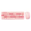 MOFII Vezeték Nélküli Billentyűzet És Egér Szett (Rózsaszín) (iBean Pro Pink)
