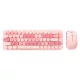 MOFII Vezeték Nélküli Billentyűzet És Egér Szett (Rózsaszín) (iBean Pro Pink)