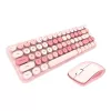 MOFII Vezeték Nélküli Billentyűzet És Egér Szett (Rózsaszín) (iBean Pro Pink)