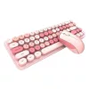 MOFII Vezeték Nélküli Billentyűzet És Egér Szett (Rózsaszín) (iBean Pro Pink)