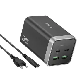 Mokin 150W USB-C És USB-A Töltő, (Fekete) (GP0901)