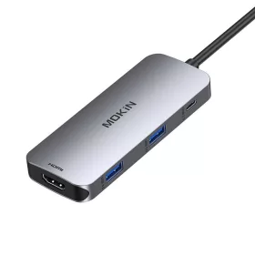  Mokin 7in1 USB-C Adapter HUB HDMI És SD Kártyaolvasóval (MOUC0421-B)