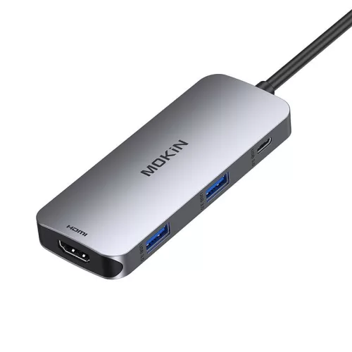 Mokin 7in1 USB-C Adapter HUB HDMI És SD Kártyaolvasóval (MOUC0421-B)