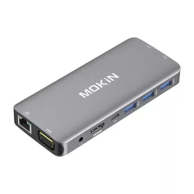 Mokin 10in1 USB-C Adapter HUB HDMI És RJ45-tel (MOUC1801-J)