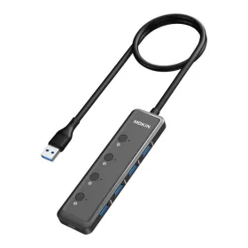   Mokin 5in1 USB Elosztó 4xUSB-A És 1x/USB-C Csatlakozó (MOUC5708)