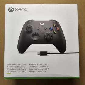   [Outlet B kategória] Microsoft Xbox Series X/S vezeték nélküli kontroller – Type-C kábel (2.5m) (fekete)