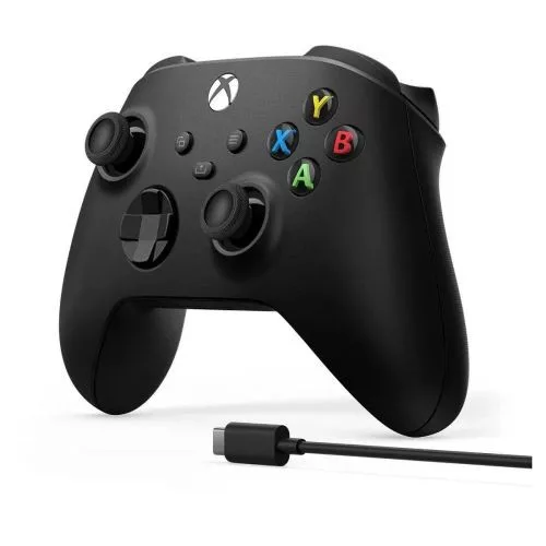 Microsoft Xbox Series X/S vezeték nélküli kontroller – Type-C kábel (2.5m) (fekete)