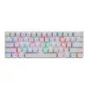 Motospeed CK62 Bluetooth RGB Vezeték Nélküli Mechanikus Billentyűzet (CK62-WhiteRed)