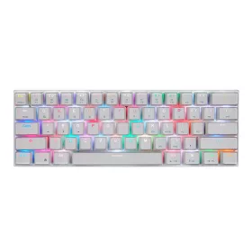   Motospeed CK62 Bluetooth RGB Vezeték Nélküli Mechanikus Billentyűzet (CK62-WhiteRed)