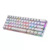 Motospeed CK62 Bluetooth RGB Vezeték Nélküli Mechanikus Billentyűzet (CK62-WhiteRed)