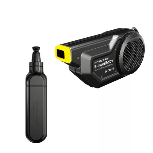 Nitecore BlowerBaby szett 2 - BlowerBaby elektromos levegőfúvó + Lenspen