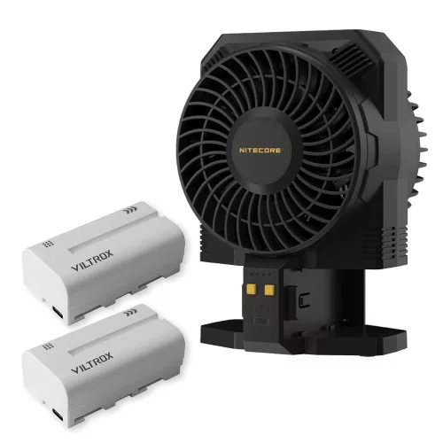Nitecore CineWind CW30 ventillátor + akkumulátor szett