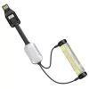 Nitecore LC10 USB/micro-USB mágneses akkumulátortöltő (LED visszajelzés)