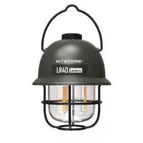   Nitecore LR40 multifunkciós kempinglámpa - USB-C töltőport (zöld)