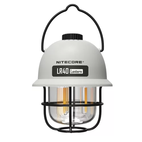 Nitecore LR40 multifunkciós kempinglámpa - USB-C töltőport (fehér)