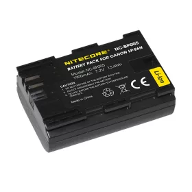 Nitecore NC-BP005 (Canon LP-E6N) kamera akkumulátor 1900mAh