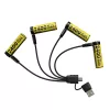 Nitecore NH2400 1,5V Li-ion AA akkumulátor - 4db (USB-C töltőport)