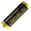 Nitecore 14500 Li-ion akkumulátor (NL1475R) 3,6V 750mAh (micro-USB töltőport)