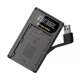   NITECORE Canon LP-E6/ LP-E8 Dupla-Töltő - QC USB-C Charger (UCN1)